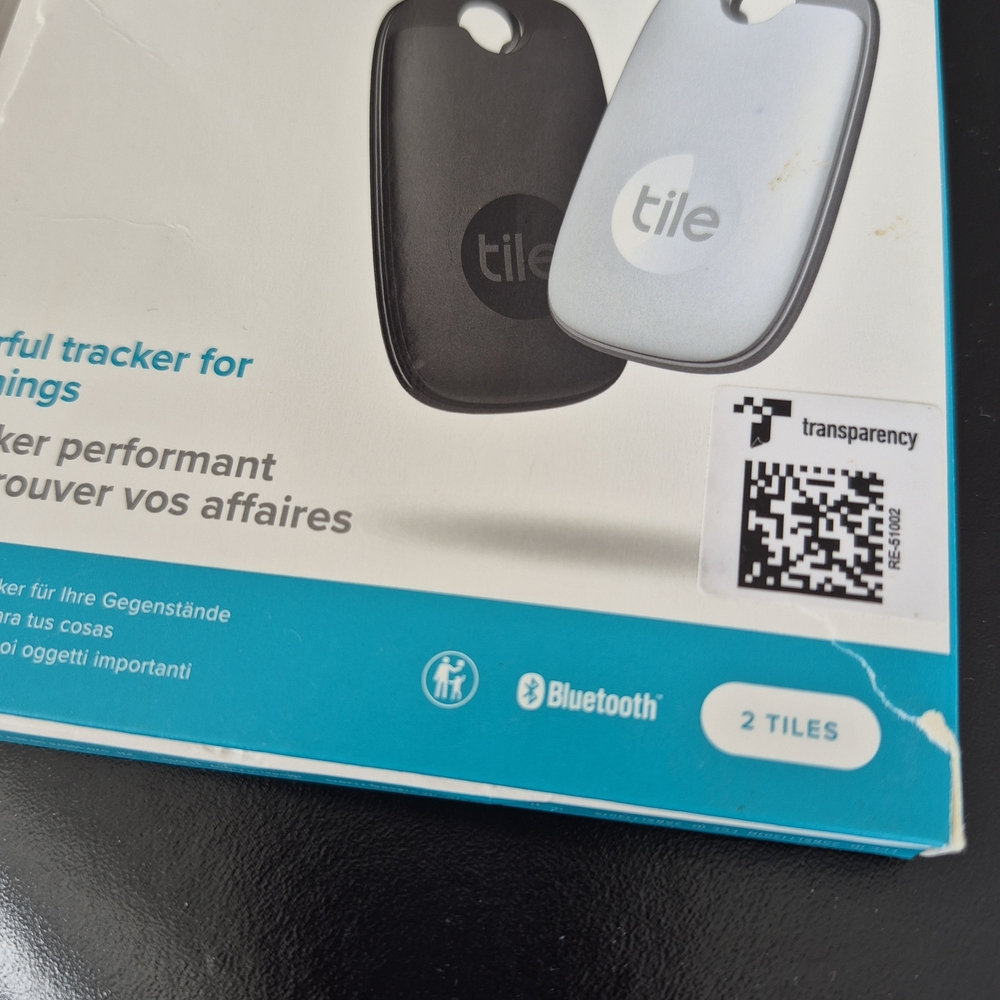 Tile Bluetooth Tracker Set - Black and White